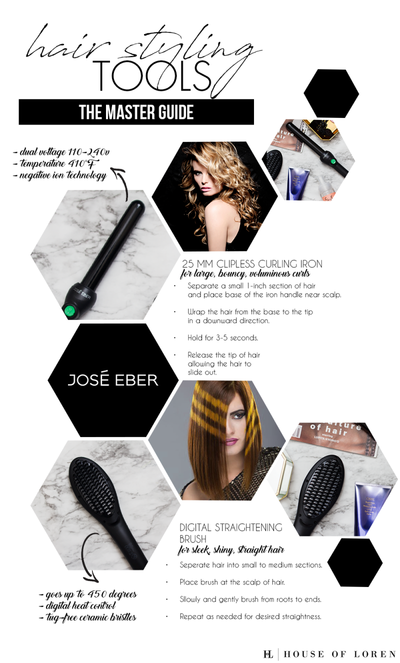 Pro Hair Styling Tips Using José Eber
